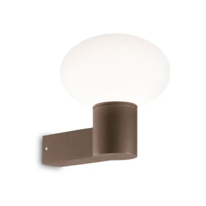 Ideal Lux - Udendørs væglampe CLIO 1xE27/42W/230V IP44 brun