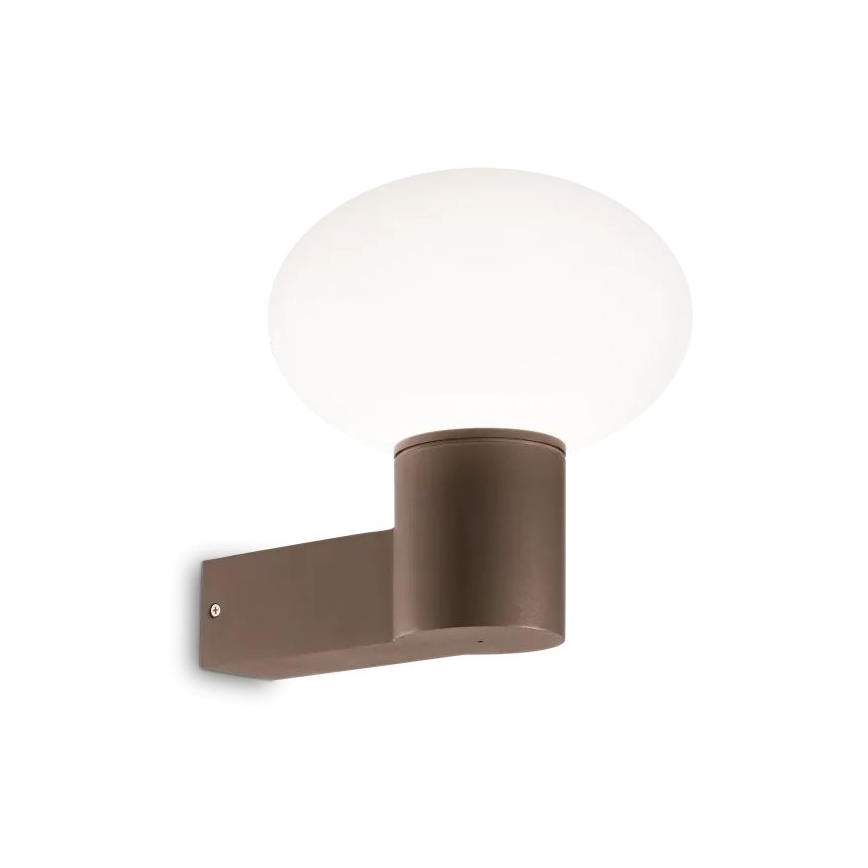 Ideal Lux - Udendørs væglampe CLIO 1xE27/42W/230V IP44 brun