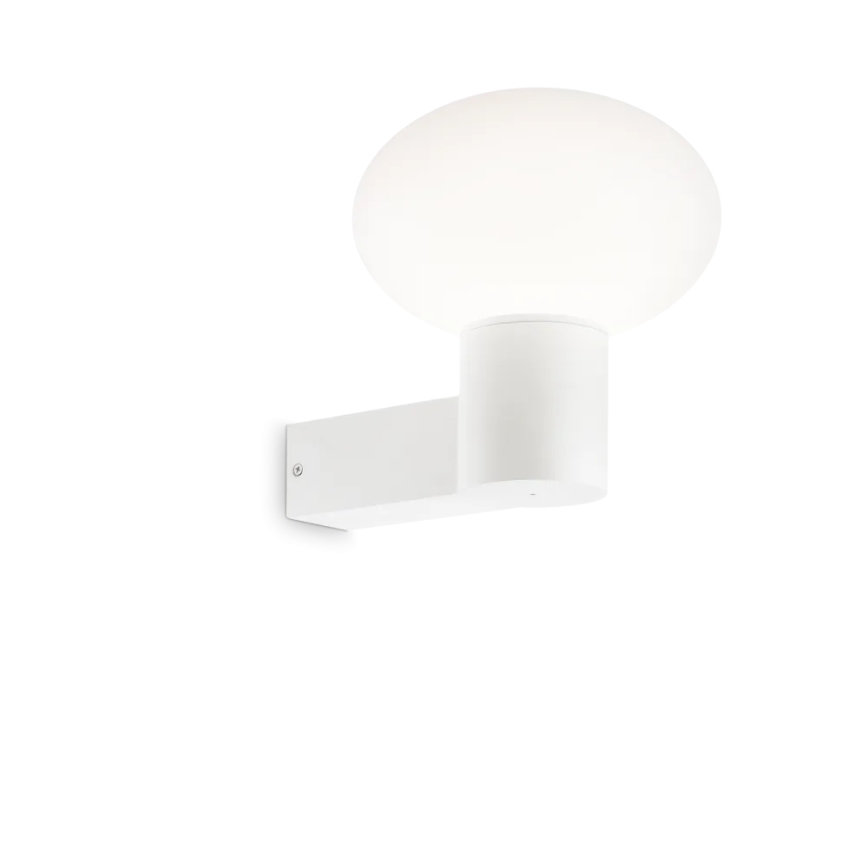 Ideal Lux - Udendørs væglampe CLIO 1xE27/42W/230V IP44 hvid