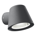 Ideal Lux - Udendørs væglampe GAS 1xGU10/28W/230V IP43 antracit