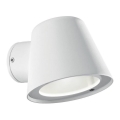 Ideal Lux - Udendørs væglampe GAS 1xGU10/28W/230V IP43 hvid
