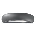 Ideal Lux - Udendørs væglampe GIOVE 1xE27/60W/230V IP54 antracit