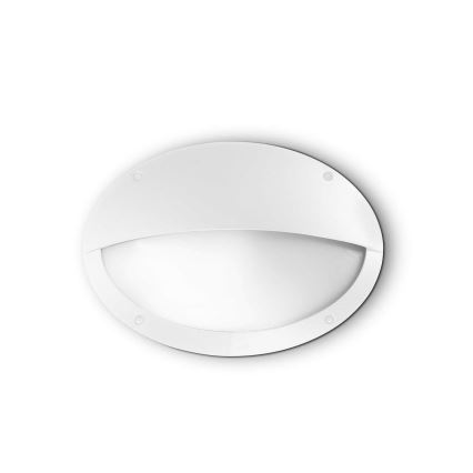 Ideal Lux - Udendørs væglampe POLAR 1xE27/23W/230V IP66 hvid