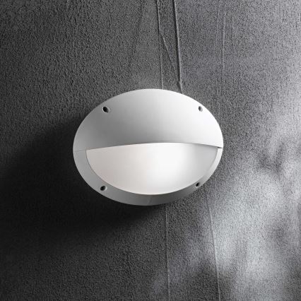 Ideal Lux - Udendørs væglampe POLAR 1xE27/23W/230V IP66 hvid