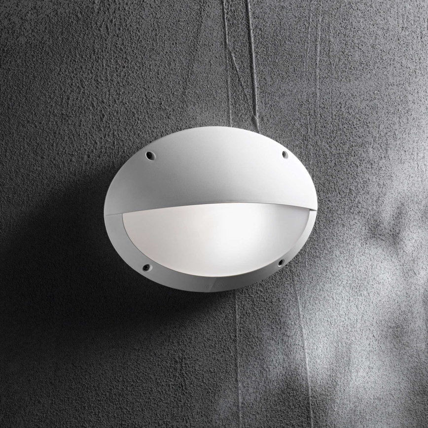 Ideal Lux - Udendørs væglampe POLAR 1xE27/23W/230V IP66 hvid