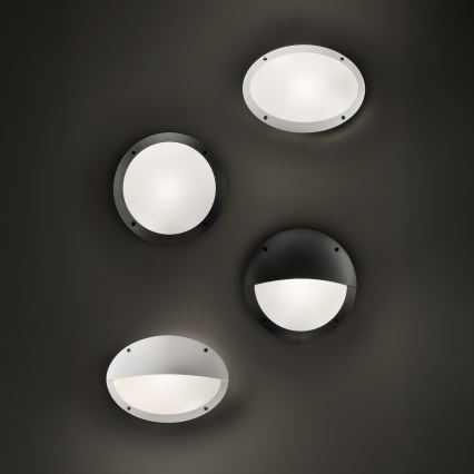 Ideal Lux - Udendørs væglampe POLAR 1xE27/23W/230V IP66 hvid