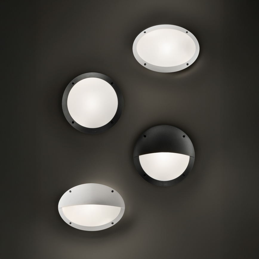 Ideal Lux - Udendørs væglampe POLAR 1xE27/23W/230V IP66 hvid