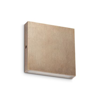 Ideal Lux - Udendørs væglampe POST-IT LED/3W/12V CRI 90 messing