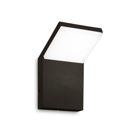 Ideal Lux - LED udendørs væglampe STYLE LED/8,5W/230V 3000K CRI 90 IP54 sort