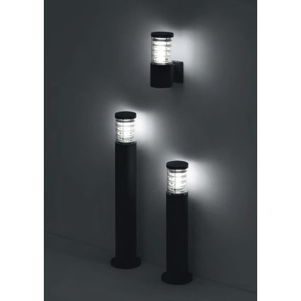Ideal Lux - Udendørs væglampe TRONCO 1xE27/42W/230V IP44 antracit