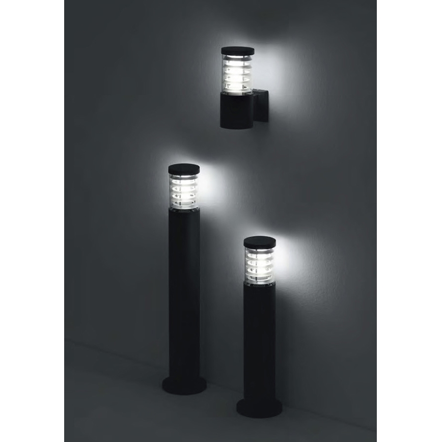 Ideal Lux - Udendørs væglampe TRONCO 1xE27/42W/230V IP44 antracit