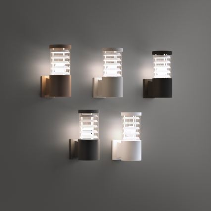 Ideal Lux - Udendørs væglampe TRONCO 1xE27/42W/230V IP44 brun