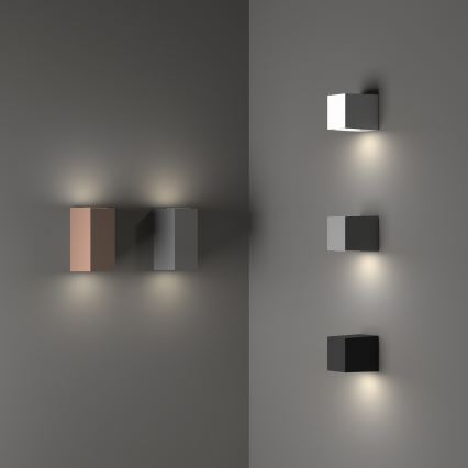 Ideal Lux - Udendørs væglampe UP 2xG9/15W/230V IP44 brun