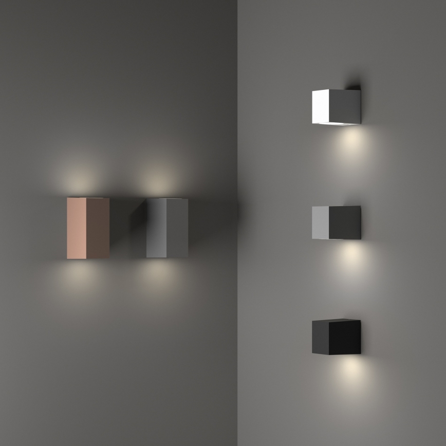 Ideal Lux - Udendørs væglampe UP 2xG9/15W/230V IP44 brun