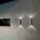 Ideal Lux - Udendørs væglys 2xGU10/28W/230V IP44