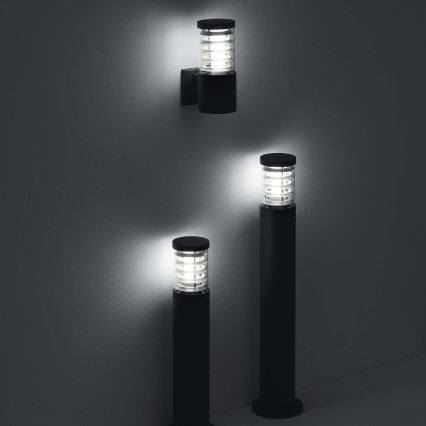 Ideal Lux - Udendørslampe 1xE27/42W/230V 60 cm IP44 antracit