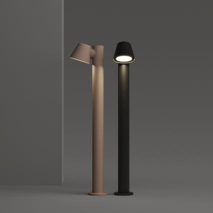 Ideal Lux - Udendørslampe GAS 1xGU10/35W/230V 80 cm IP43 brun