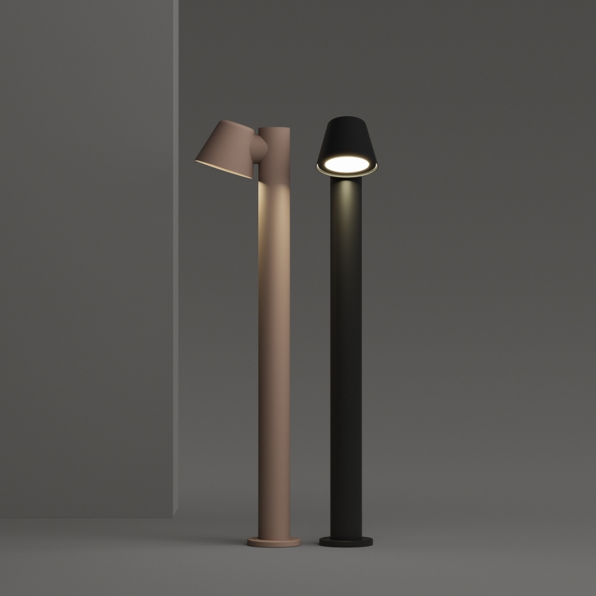 Ideal Lux - Udendørslampe GAS 1xGU10/35W/230V 80 cm IP43 brun