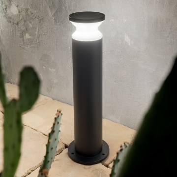 Ideal Lux - Udendørslampe TORRE 1xE27/15W/230V 60 cm IP65 sort