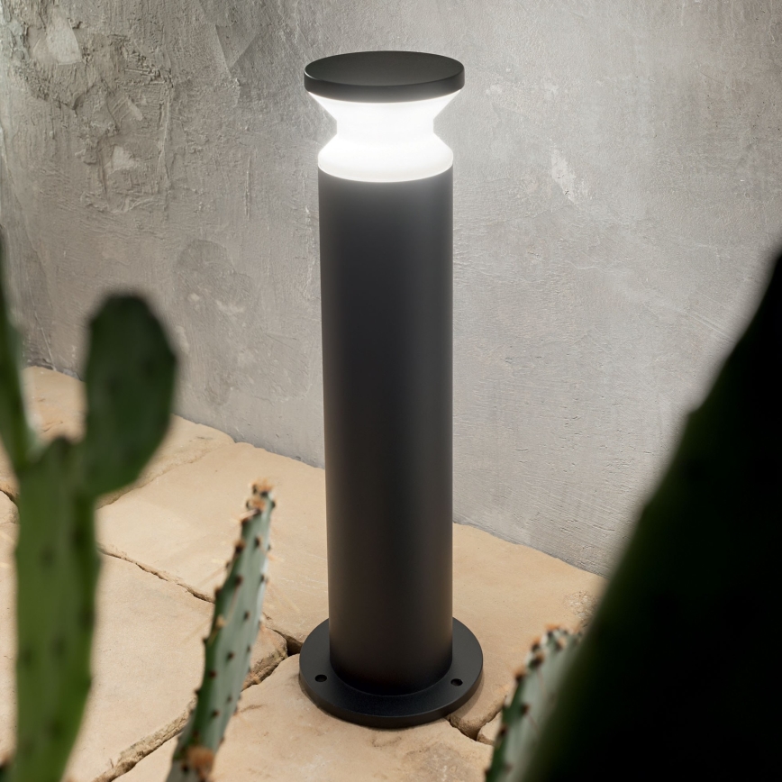 Ideal Lux - Udendørslampe TORRE 1xE27/15W/230V 60 cm IP65 sort