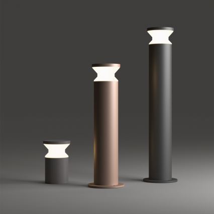 Ideal Lux - Udendørslampe TORRE 1xE27/15W/230V 80 cm IP65 brun