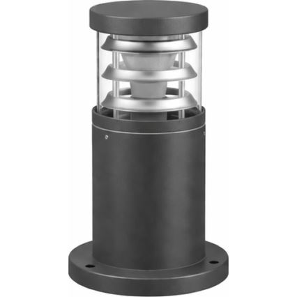 Ideal Lux - Udendørslampe TRONCO 1xE27/42W/230V 25 cm IP65 antracit