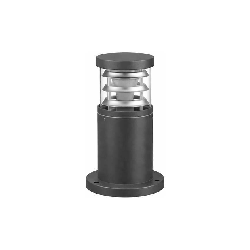 Ideal Lux - Udendørslampe TRONCO 1xE27/42W/230V 25 cm IP65 antracit