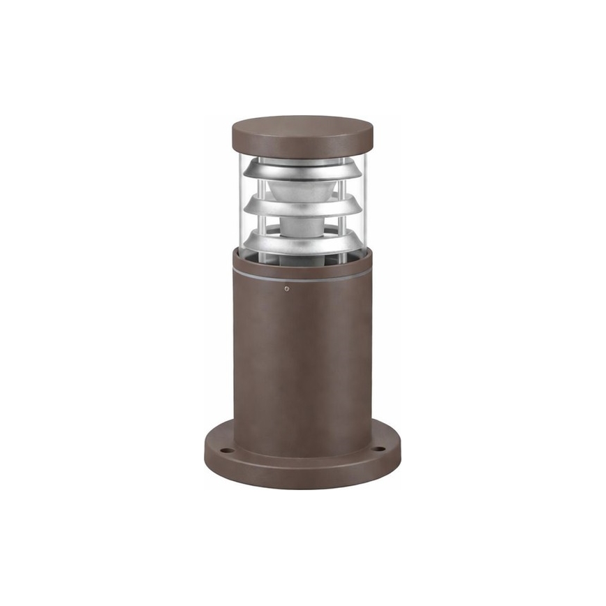 Ideal Lux - Udendørslampe TRONCO 1xE27/42W/230V 25 cm IP65 brun