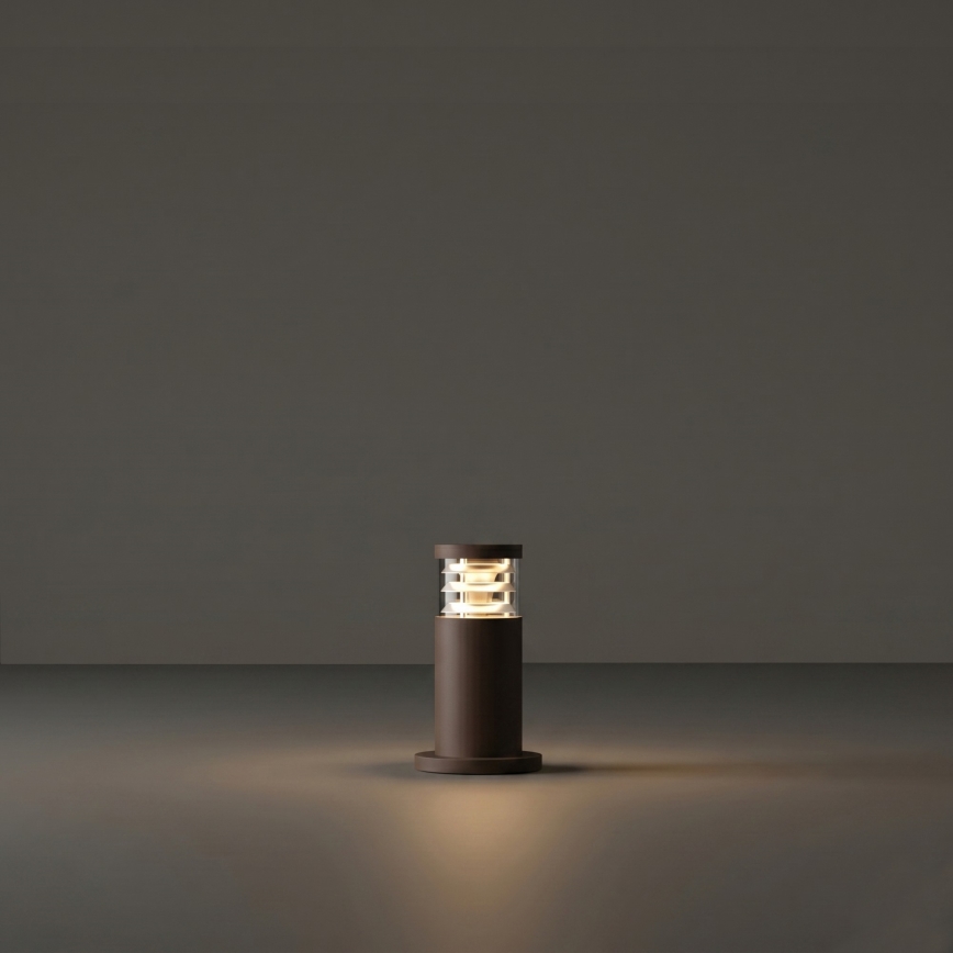 Ideal Lux - Udendørslampe TRONCO 1xE27/42W/230V 25 cm IP65 brun