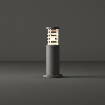 Ideal Lux - Udendørslampe TRONCO 1xE27/42W/230V 40 cm IP65 antracit