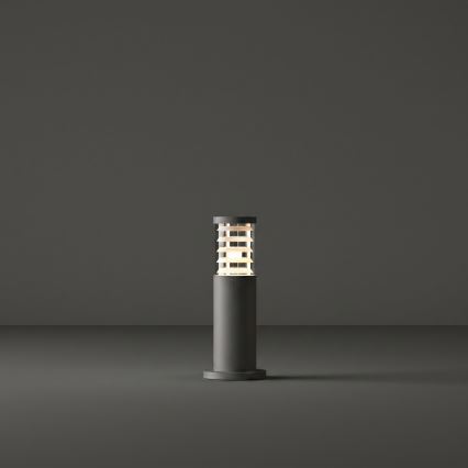 Ideal Lux - Udendørslampe TRONCO 1xE27/42W/230V 40 cm IP65 antracit