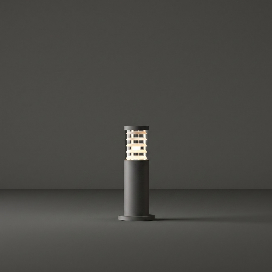 Ideal Lux - Udendørslampe TRONCO 1xE27/42W/230V 40 cm IP65 antracit