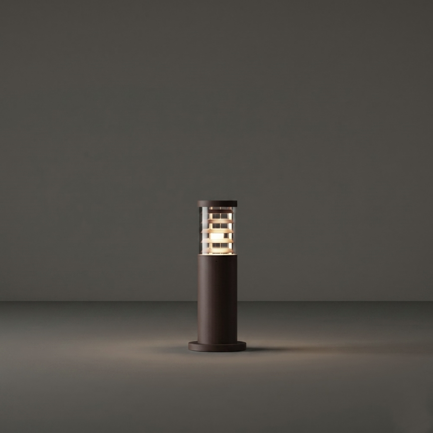 Ideal Lux - Udendørslampe TRONCO 1xE27/42W/230V 40 cm IP65 brun