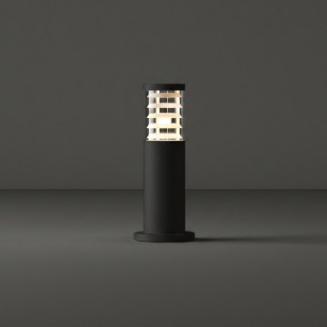 Ideal Lux - Udendørslampe TRONCO 1xE27/42W/230V 40 cm IP65 sort