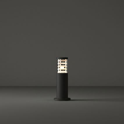 Ideal Lux - Udendørslampe TRONCO 1xE27/42W/230V 40 cm IP65 sort