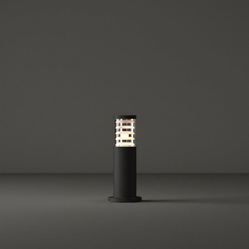 Ideal Lux - Udendørslampe TRONCO 1xE27/42W/230V 40 cm IP65 sort