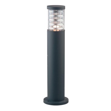 Ideal Lux - Udendørslampe TRONCO 1xE27/42W/230V 60 cm IP65 antracit