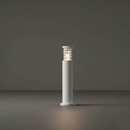 Ideal Lux - Udendørslampe TRONCO 1xE27/42W/230V 60 cm IP65 hvid