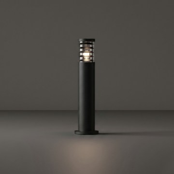 Ideal Lux - Udendørslampe TRONCO 1xE27/42W/230V 60 cm IP65 sort