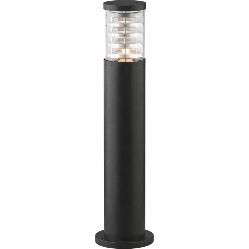 Ideal Lux - Udendørslampe TRONCO 1xE27/42W/230V 60 cm IP65 sort