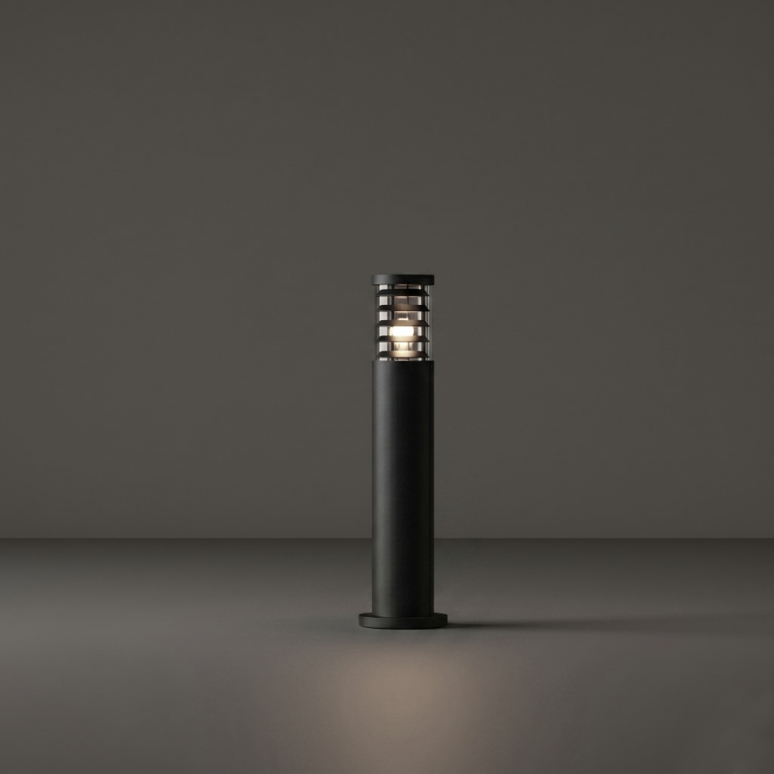 Ideal Lux - Udendørslampe TRONCO 1xE27/42W/230V 60 cm IP65 sort