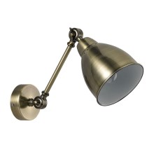 Ideal Lux - Væglampe 1xE27/60W/230V bronze