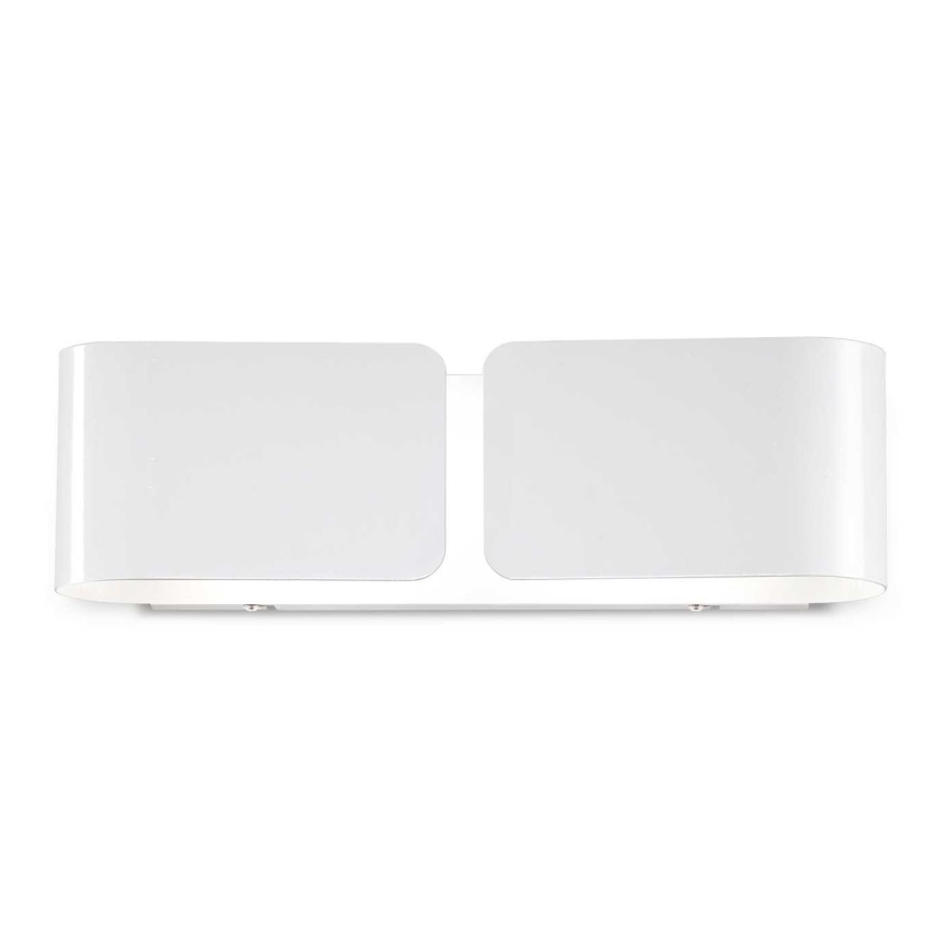 Ideal Lux - Væglampe CLIP 2xE27/60W/230V hvid