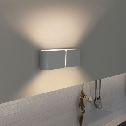 Ideal Lux - Væglampe CLIP 2xE27/60W/230V hvid