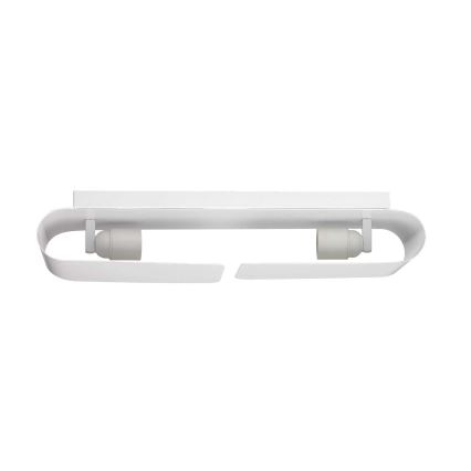 Ideal Lux - Væglampe CLIP 2xE27/60W/230V hvid
