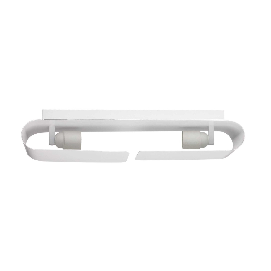 Ideal Lux - Væglampe CLIP 2xE27/60W/230V hvid