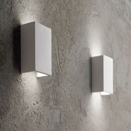 Ideal Lux - Væglampe FLASH 1xG9/40W/230V hvid