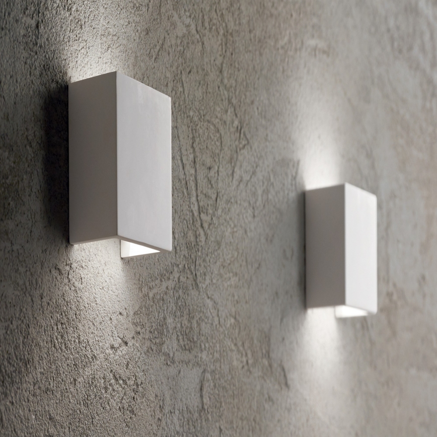 Ideal Lux - Væglampe FLASH 1xG9/40W/230V hvid
