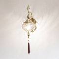 Ideal Lux - Væglampe HAREM 1xE27/42W/230V messing