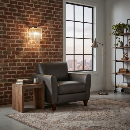 Ideal Lux - Væglampe i krystal CARLTON 3xE14/40W/230V guldfarvet